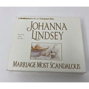 Marriage Most Scandalous by Johanna Lindsey Audiobook CD